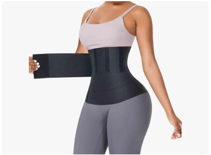 Adiós Rollitos, Hola Cintura™ 👗| Banda Ajustable Definición y Soporte Instantáneo.