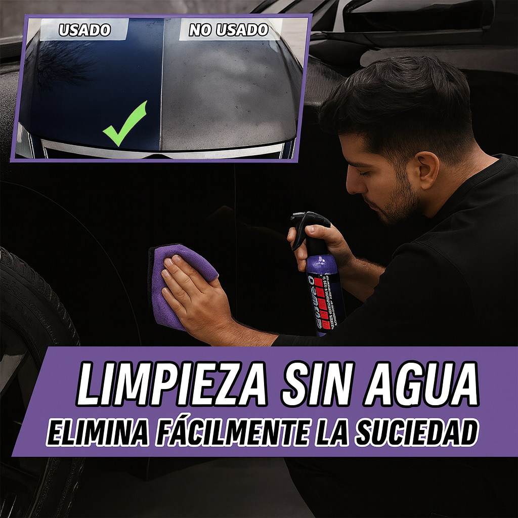 Auto Siempre Brillante, Sin Lavarlo: Revestimiento Cerámico 3 en 1 🚘🛡️Shine Armor™. Oferta 50% Hoy!