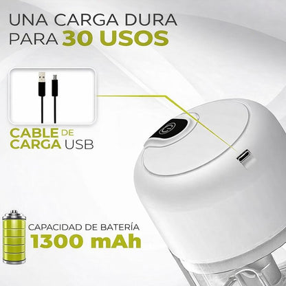 Pica en segundos sin cansarte ni ensuciar.