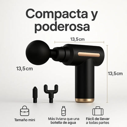 🚀 ¡Dile adiós al dolor muscular y al estrés con tu nueva Pistola Masajeadora 4 en 1!