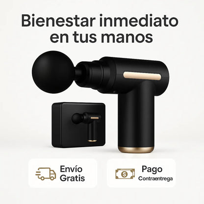 🚀 ¡Dile adiós al dolor muscular y al estrés con tu nueva Pistola Masajeadora 4 en 1!